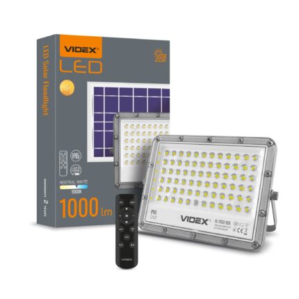 LED Solar Floodlight VIDEX VL-FSO2-505