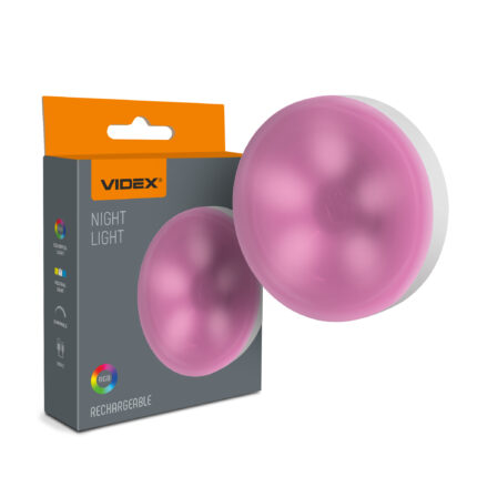 LED RECHARGEABLE NIGHT LIGHT VIDEX VL-NL064W-G