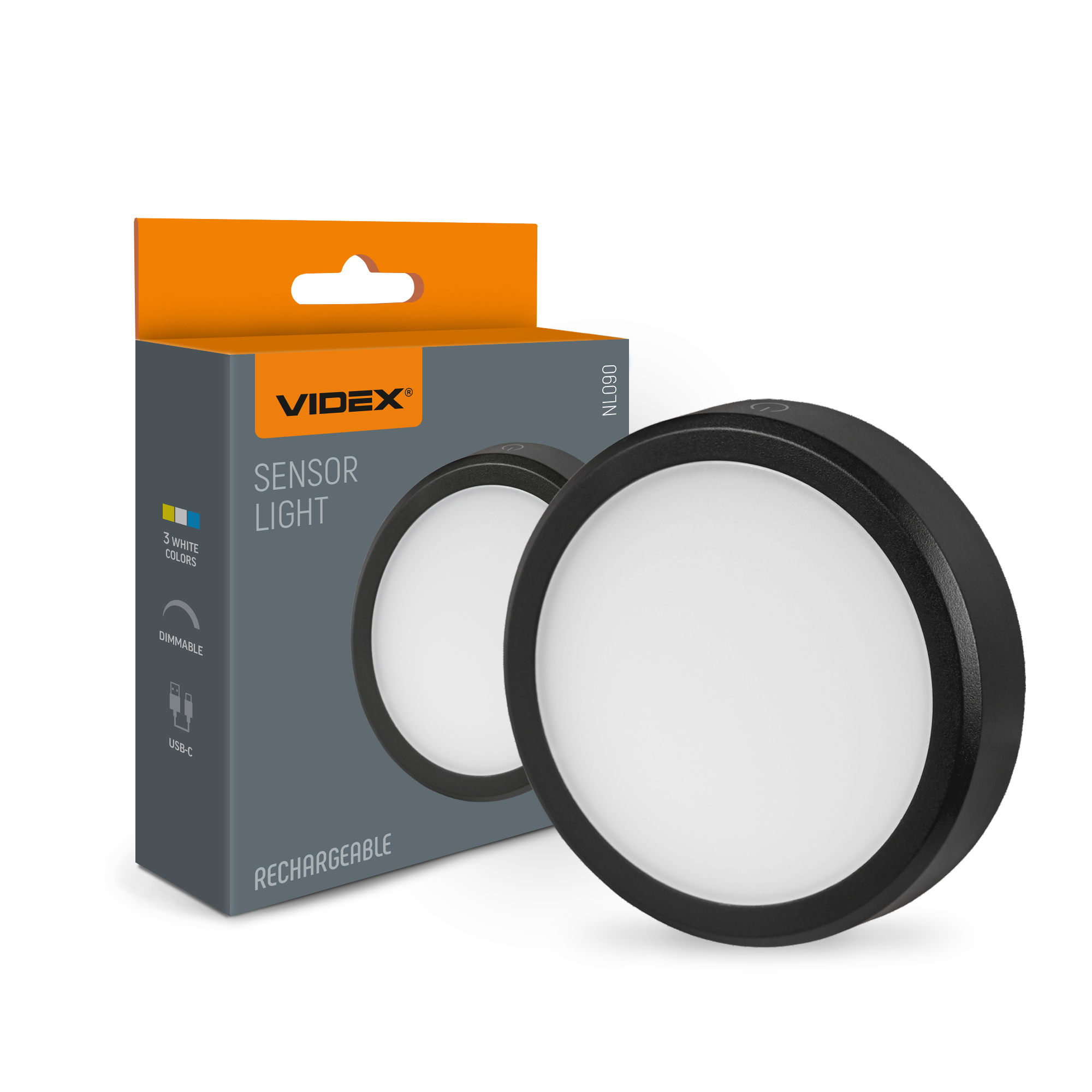 LED RECHARGEABLE LIGHT with MOTION SENSOR VIDEX VL-NL090B LED RECHARGEABLE LIGHT with MOTION SENSOR VIDEX VL-NL090B